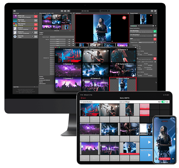 live video production software for mac